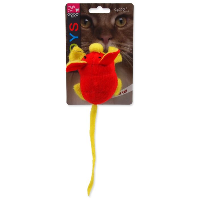 Magic Cat toy rattle Clatter Mouse w/ Cantip 22,5cm – rotaļlieta kaķiem — изображение 3