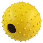 Dog Fantasy LG. Rubber Spikey Ball with rope — изображение 3