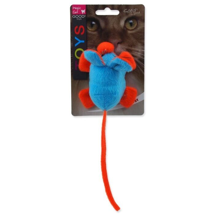 Magic Cat toy rattle Clatter Mouse w/ Cantip 22,5cm – rotaļlieta kaķiem — изображение 4