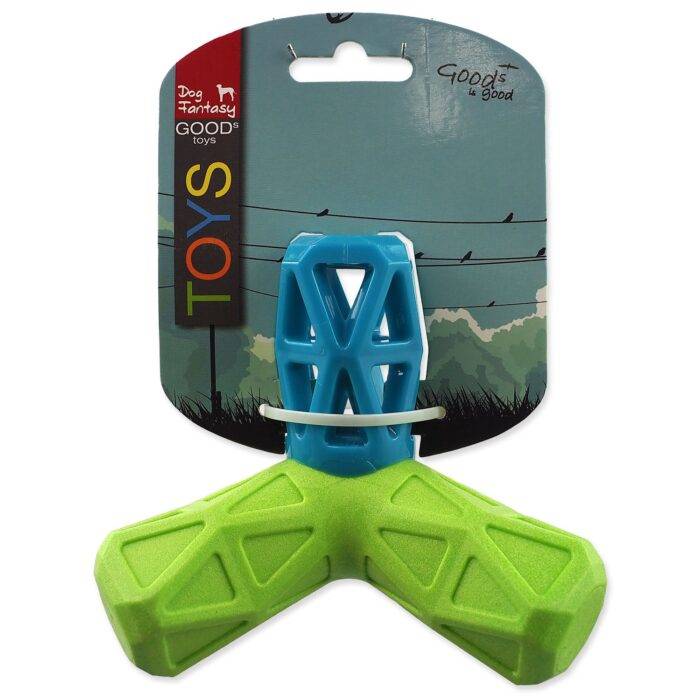 Dog Fantasy Squeaking four angel Blue/green – rotaļlieta suņiem - Image 4