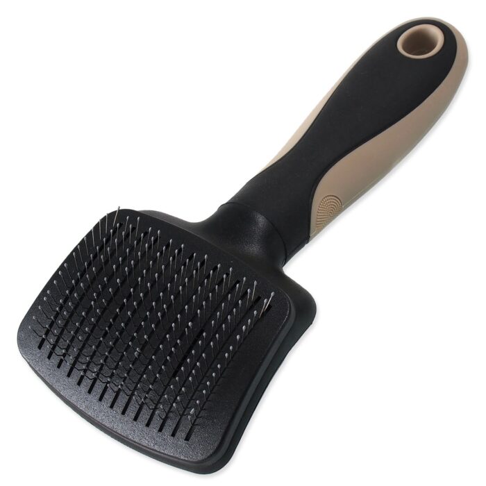 Dog Fantasy Brush Dog Fantasy slicker self cleaning S/M – ķemme dzīvniekiem - Image 3