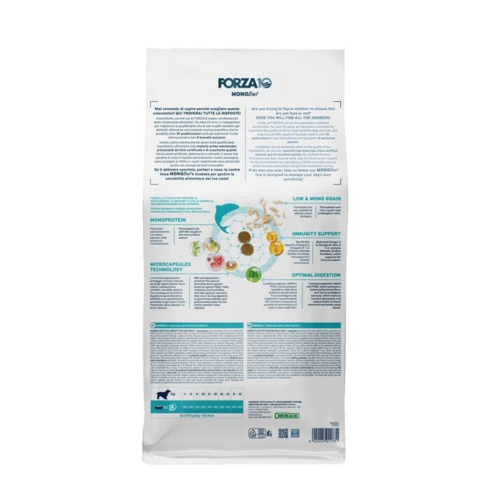 Forza10 MEDIUM DIET из рыбы, 12 кг — изображение 2