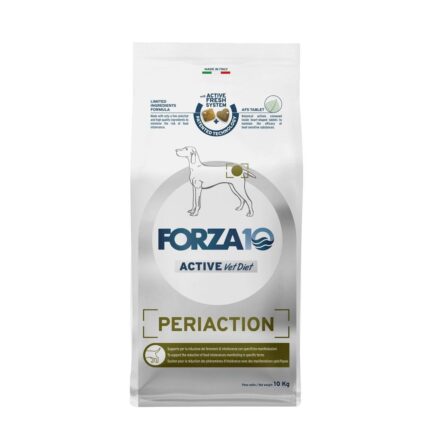 Forza10 Periaction Active  diētiskā sausā barība pieaugušiem suņiem ar perinālo dziedzeru saslimšanām, 10 kg