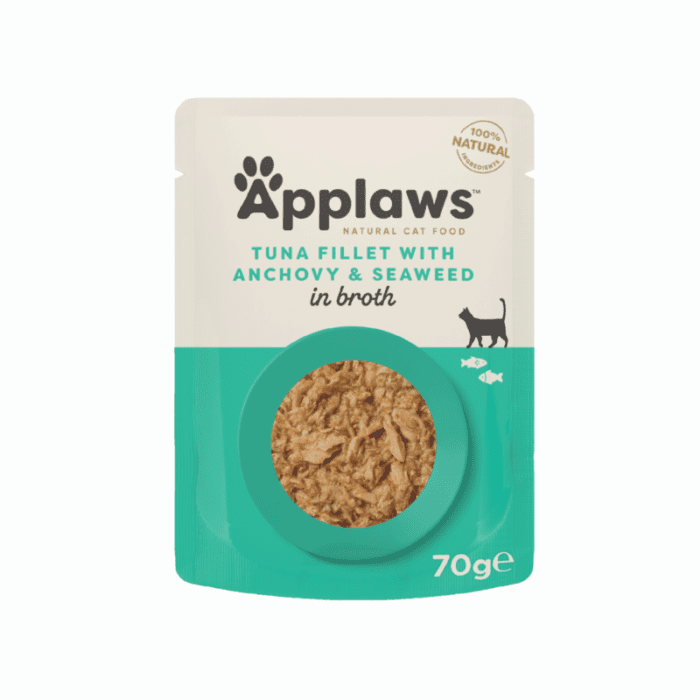 Applaws Tuna fillet with whole Anchovy 70g - Image 1
