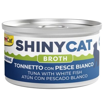 Gimborn SHINYCAT Tuna with White Fish - konservēta barība kaķiem, 70g