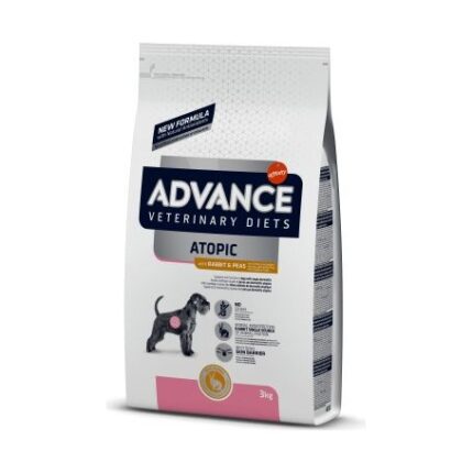 Advance Vet Dog  Atopic Rabbit 3.0 kg - Videjo Un Lielo Pieaugušiem Suņiem Ar Atopisko Dermatītu