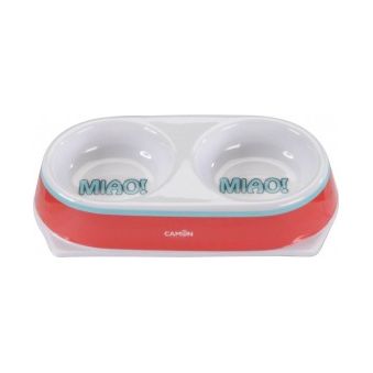 Camon Bļoda melamīna CAT 'MIAO' 2 x 180 ml