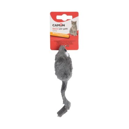 Camon Rotaļlieta kaķiem - plīša pele 15 cm