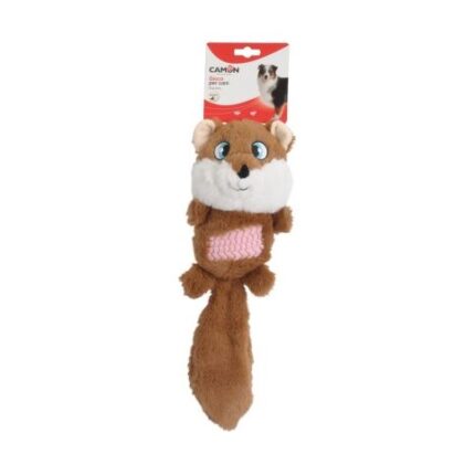 Camon Rotaļlieta Suņiem Plīša vāvere/ēzelis/pingvins ar skaņu 25cm