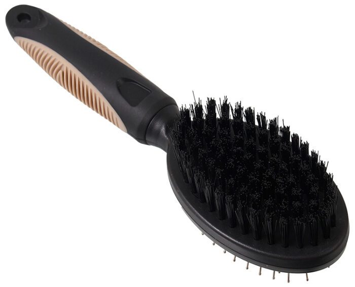 KAY Brush  double sided with nylon / wire tips bristle S – ķemme dzīvniekiem - Image 5
