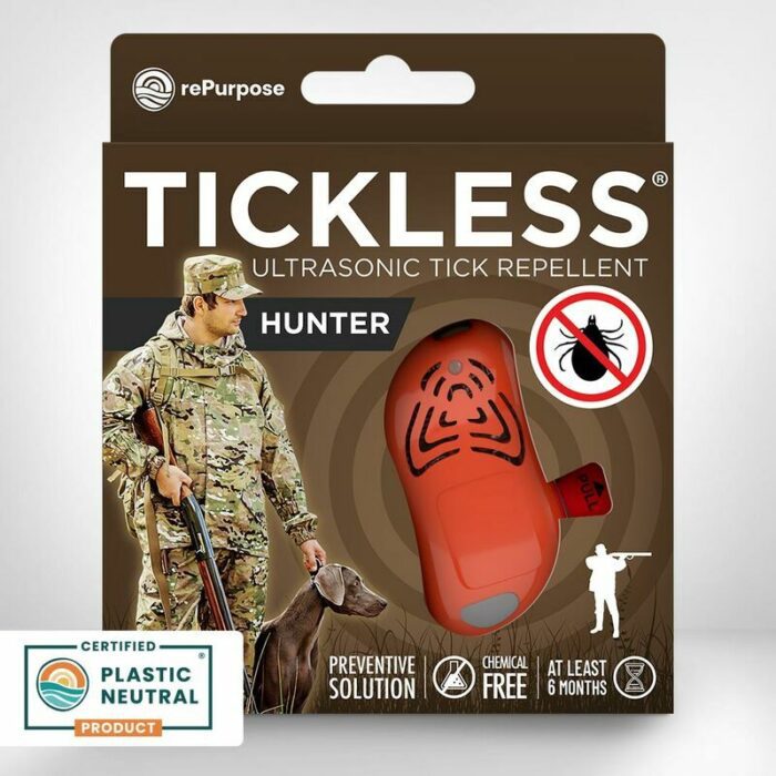 Tickless Hunter ultraskaņas ērču atbaidītājs cilvēkiem (oranžs) — изображение 1