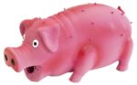 Dog Fantasy Toy Latex pig with sound mix 15cm – rotaļlieta suņiem - Image 4