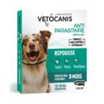 Vetocanis pretinsektu repelenta kakla siksna ārīgai lietošanai suņiem 60 cm (10-20kg)