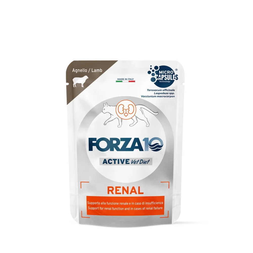 Forza10 Renal ActiWet диетический влажный корм для кошек при острых и хронических заболеваниях почек, 100г