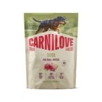Carnilove True Fresh Dog Duck Small Breed bezgraudu sausā barība maziem suņiem ar pīli, 1.5 kg