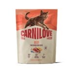 Carnilove True Fresh Cat Dry Beef Adult Cat Sterilised sausā barība sterilizētām kaķēm ar svaigu liellopu gaļu, 400 g