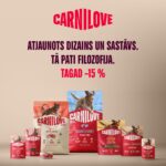 Carnilove Active Cat Duck & Pheasant Sterilised sausā barība sterilizētām kaķēm, 400 g - Image 2